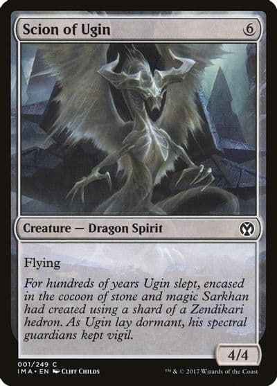 Scion of Ugin Iconic Masters Magic card