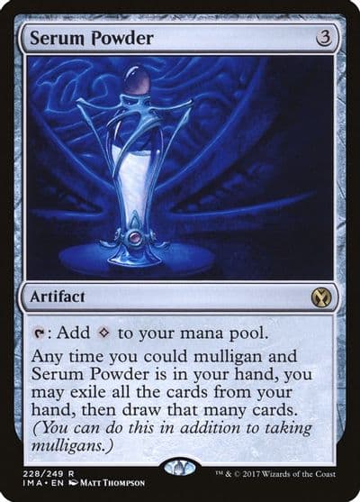 Serum Powder Iconic Masters Magic card