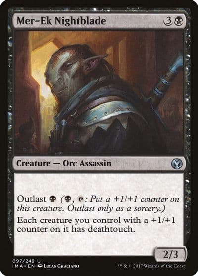 Mer Ek Nightblade Iconic Masters Magic card