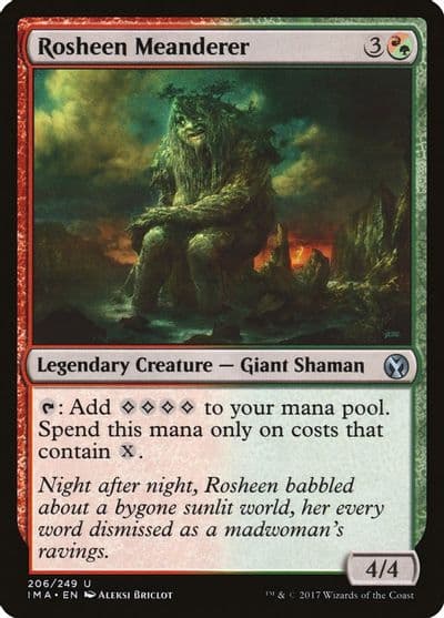 Rosheen Meanderer Iconic Masters Magic card