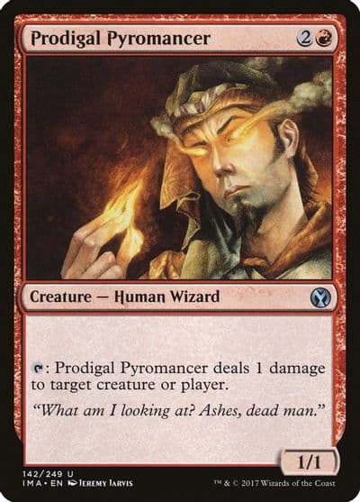 Prodigal Pyromancer Iconic Masters Magic card