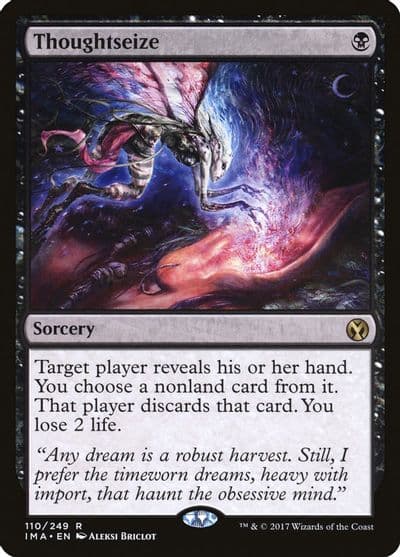 Thoughtseize Iconic Masters Magic card