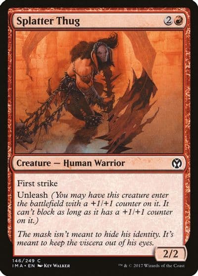 Splatter Thug Iconic Masters Magic card