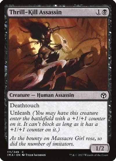 Thrill Kill Assassin Iconic Masters Magic card
