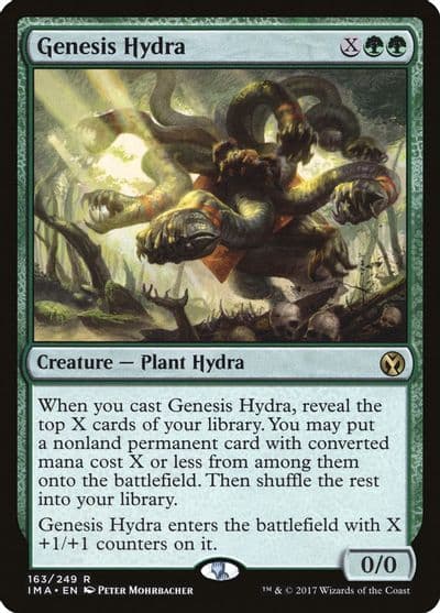 Genesis Hydra Iconic Masters Magic card