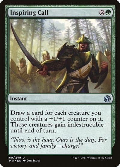 Inspiring Call Iconic Masters Magic card