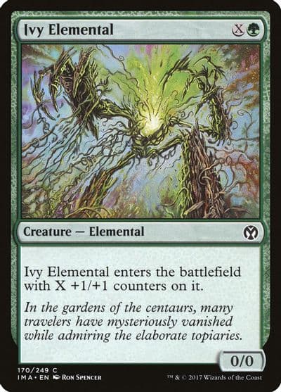 Ivy Elemental Iconic Masters Magic card