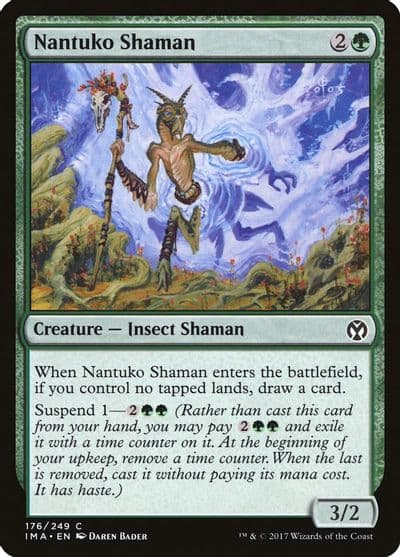 Nantuko Shaman Iconic Masters Magic card