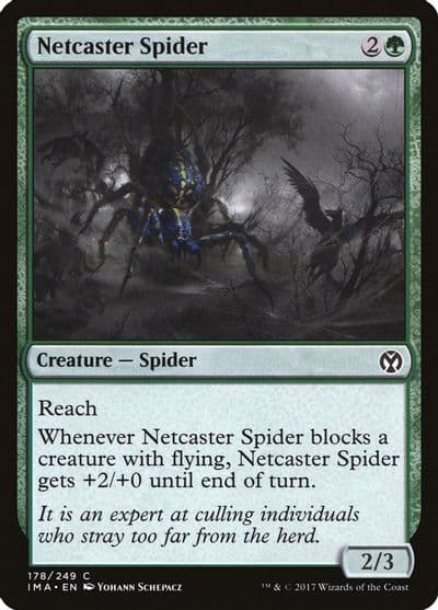 Netcaster Spider Iconic Masters Magic card