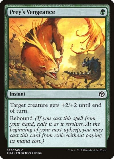 Preys Vengeance Iconic Masters Magic card