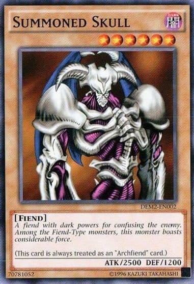 Summoned Skull Demo Deck 2015 Yu-Gi-Oh! card