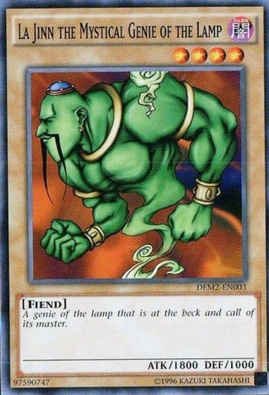 La Jinn the Mystical Genie of the Lamp Demo Deck 2015 Yu-Gi-Oh! card