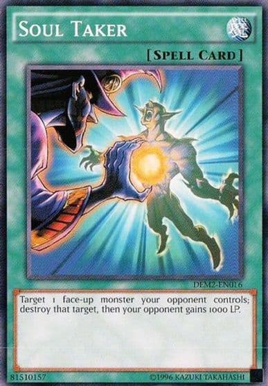 Soul Taker Demo Deck 2015 Yu-Gi-Oh! card