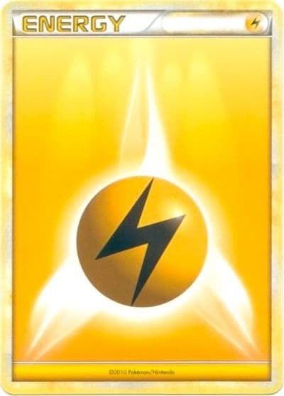 Lightning Energy (2010 Unnumbered HGSS Style Non-Holo) League & Championship Cards Pokemon card