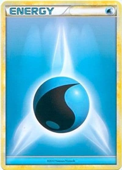 Water Energy (2010 Unnumbered HGSS Style Non-Holo) League & Championship Cards Pokemon card