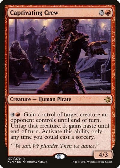 Captivating Crew Ixalan Magic card