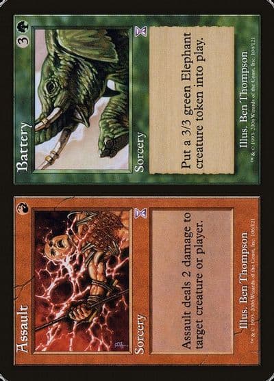 Assault Battery Timeshifted Magic card