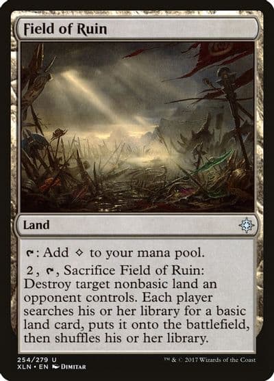 Field of Ruin Ixalan Magic card