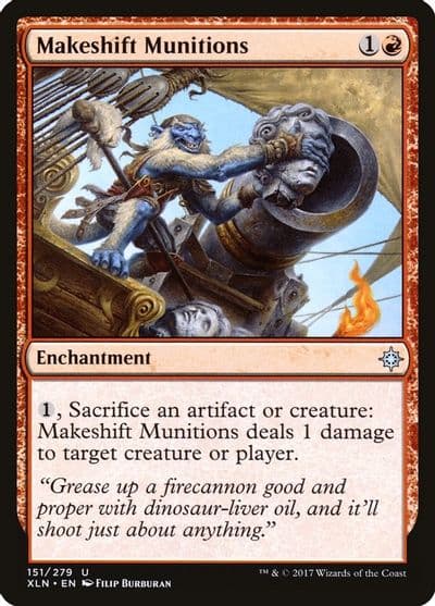 Makeshift Munitions Ixalan Magic card