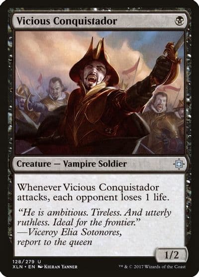 Vicious Conquistador Ixalan Magic card