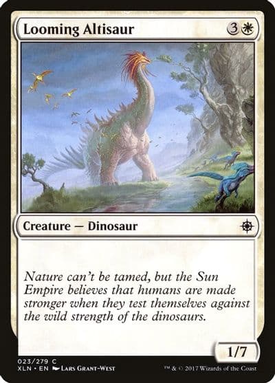 Looming Altisaur Ixalan Magic card