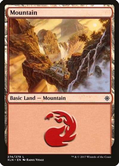 Mountain 274 Ixalan Magic card