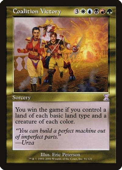 Coalition Victory Timeshifted Magic card