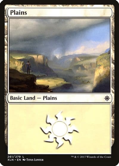 Plains 261 Ixalan Magic card