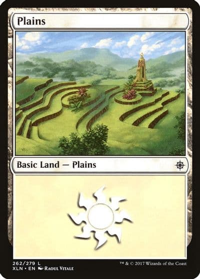 Plains 262 Ixalan Magic card
