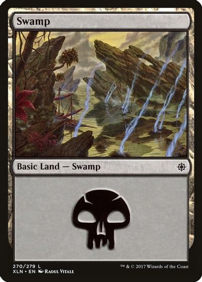 Swamp 270 Ixalan Magic card