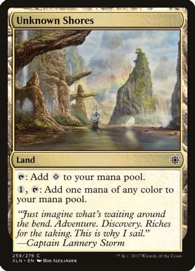 Unknown Shores Ixalan Magic card