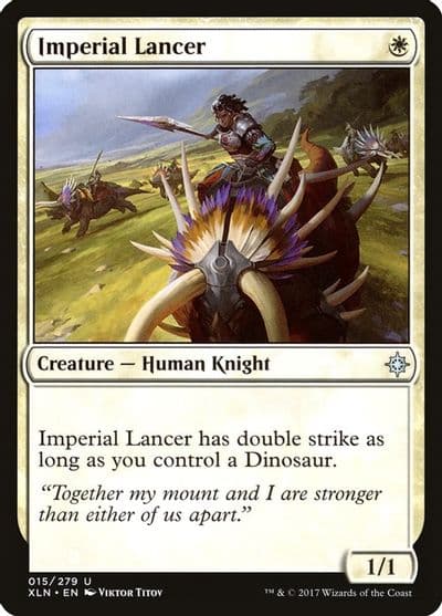 Imperial Lancer Ixalan Magic card