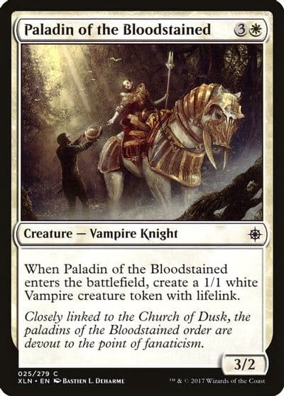 Paladin of the Bloodstained Ixalan Magic card