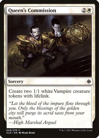 Queens Commission Ixalan Magic card
