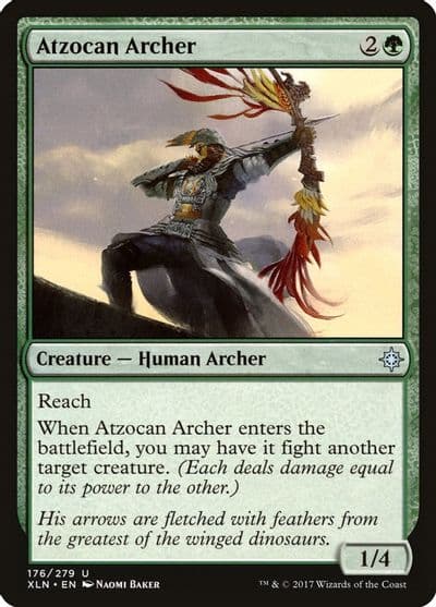 Atzocan Archer Ixalan Magic card