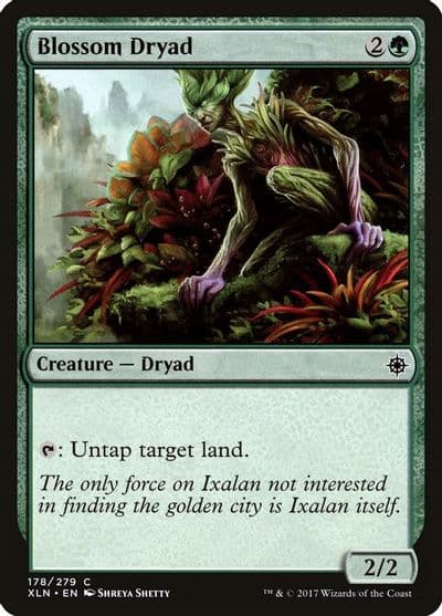 Blossom Dryad Ixalan Magic card
