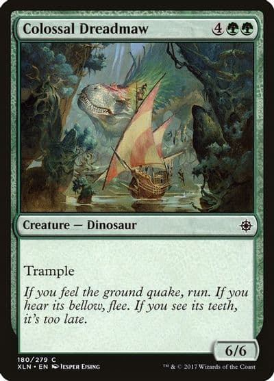 Colossal Dreadmaw Ixalan Magic card