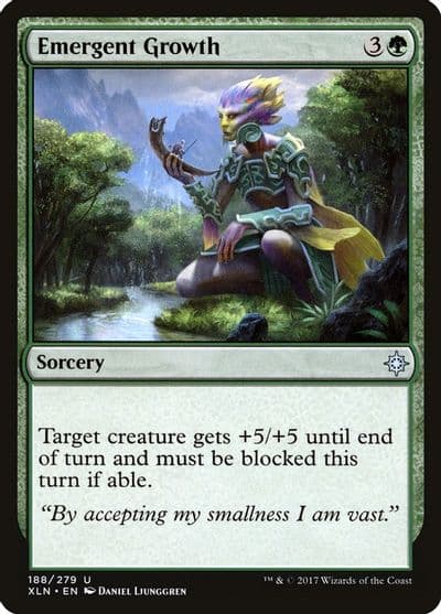 Emergent Growth Ixalan Magic card