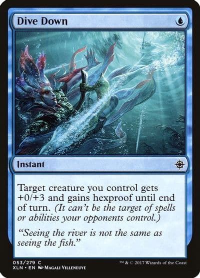 Dive Down Ixalan Magic card