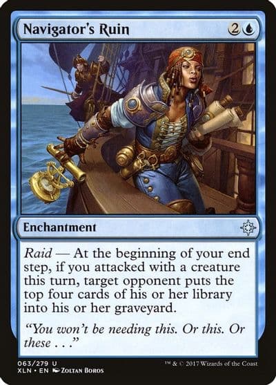 Navigators Ruin Ixalan Magic card