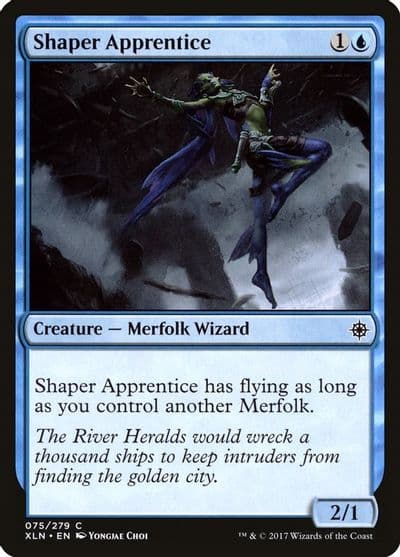 Shaper Apprentice Ixalan Magic card