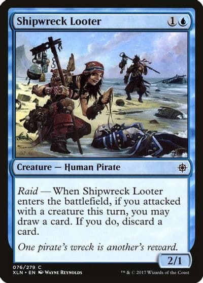 Shipwreck Looter Ixalan Magic card