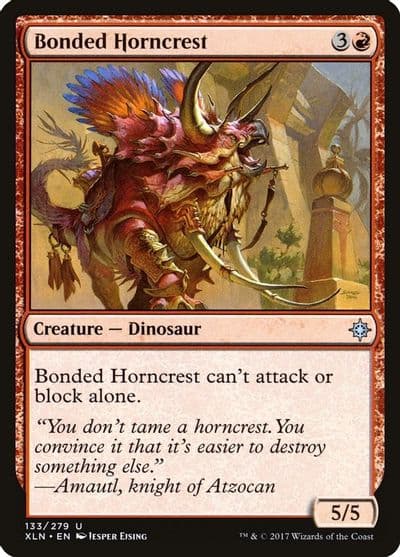 Bonded Horncrest Ixalan Magic card