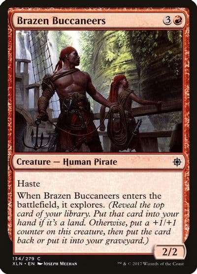 Brazen Buccaneers Ixalan Magic card