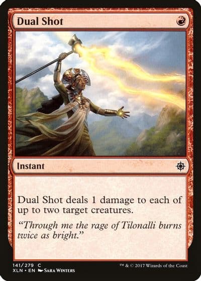 Dual Shot Ixalan Magic card