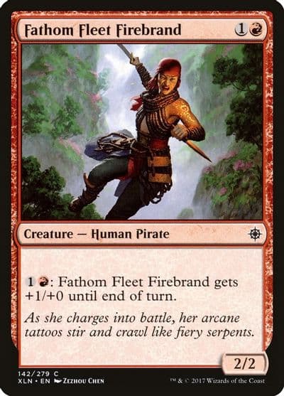 Fathom Fleet Firebrand Ixalan Magic card