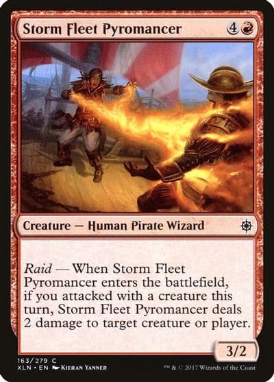 Storm Fleet Pyromancer Ixalan Magic card