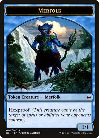 Merfolk Token Ixalan Magic card