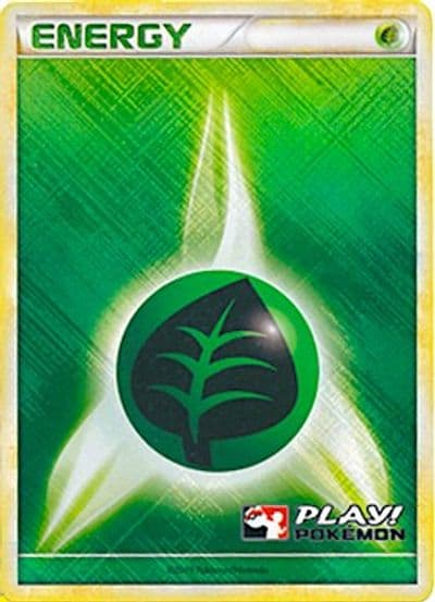 Grass Energy (2010 Play! Pokemon) League & Championship Cards Pokemon card
