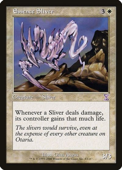 Essence Sliver Timeshifted Magic card